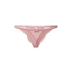 Hunkemöller String 'Lotte'  modrofialová / čierna