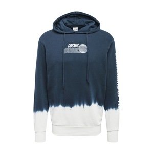 JACK & JONES Sweatshirt  modrá / biela