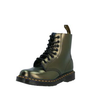 Dr. Martens Šnurovacie členkové čižmy 'Pascal'  zlatá / čierna