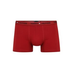 TOMMY HILFIGER Boxerky  červená / čierna