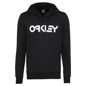 OAKLEY Športová mikina  biela / čierna