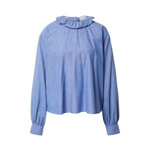 SELECTED FEMME Bluse 'Lina'  modrá / biela