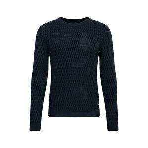 JACK & JONES Sveter 'BRANDON'  čierna