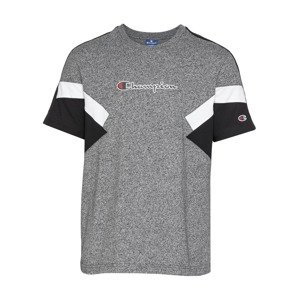 Champion Authentic Athletic Apparel T-Shirt  tmavosivá / biela / čierna
