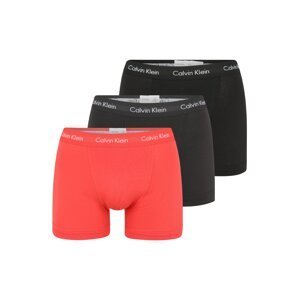 Calvin Klein Underwear Boxerky  čierna / koralová / sivá