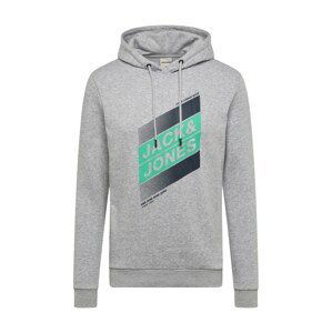 JACK & JONES Mikina  sivá / zmiešané farby