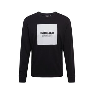 Barbour International Tričko  čierna / sivá