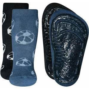 EWERS Ponožky  čierna / modrá / biela