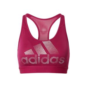 ADIDAS PERFORMANCE Športová podprsenka 'Holiday'  farba lesného ovocia / biela