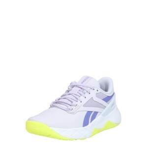 REEBOK Športová obuv 'Nanoflex'  biela / žltá / pastelovo fialová / tmavofialová / opálová