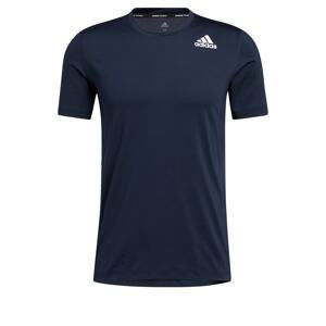 ADIDAS PERFORMANCE Funkčné tričko  námornícka modrá / biela