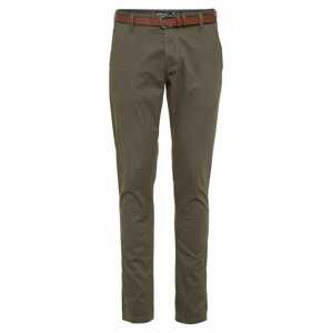 INDICODE JEANS Chino nohavice 'GOWER'  kaki