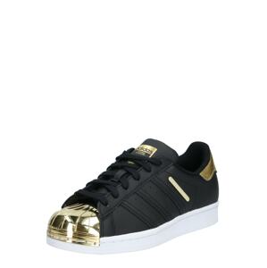 ADIDAS ORIGINALS Sneaker 'Superstar'  čierna / zlatá