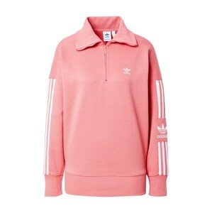 ADIDAS ORIGINALS Tepláková bunda  biela / svetloružová