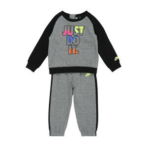 Nike Sportswear Jogginganzug  čierna / sivá melírovaná / zmiešané farby