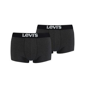 LEVI'S Boxerky  sivá melírovaná / čierna / biela