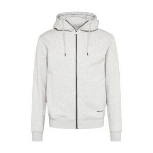 Marc O'Polo Sweatjacke  biela / kobaltovomodrá