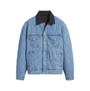 LEVI'S Prechodná bunda 'VINTAGE SHERPA TRUCKER'  modrá denim