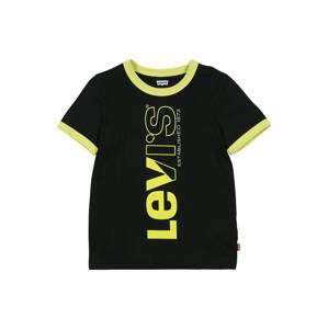 LEVI'S Tričko  čierna / žltá