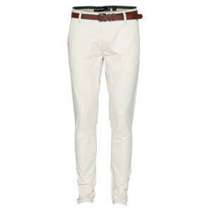 INDICODE JEANS Chino nohavice 'GOWER'  biela