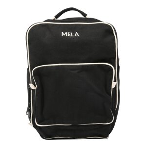 MELAWEAR Batoh 'Rucksack MELA'  čierna / biela