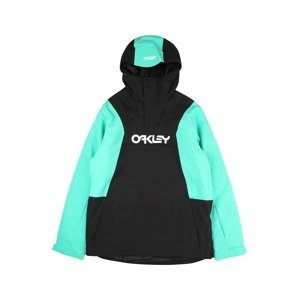 OAKLEY Outdoorová bunda  mätová / čierna