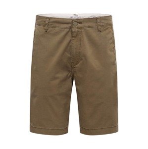 LEVI'S Chino nohavice 'XX CHINO TAPER SHORT II GREENS'  kaki