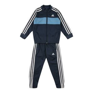 ADIDAS PERFORMANCE Tréningový komplet 'Tiberio'  biela / tmavomodrá / svetlomodrá