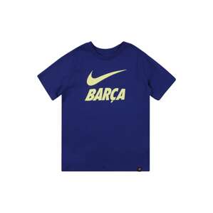 NIKE Funkčné tričko 'FC Barcelona'  kráľovská modrá / biela