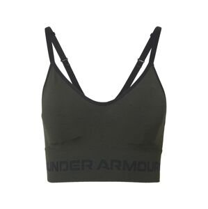 UNDER ARMOUR Športová podprsenka  tmavozelená / čierna