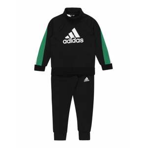 ADIDAS PERFORMANCE Tréningový komplet  zelená / čierna / biela