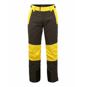 BRUNOTTI Outdoorové nohavice 'Andras'  sivá / žltá