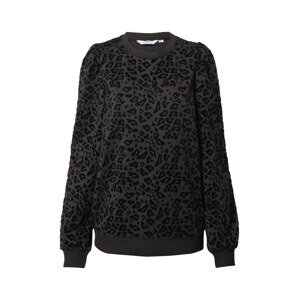 Dorothy Perkins Sweatshirt  tmavosivá / čierna