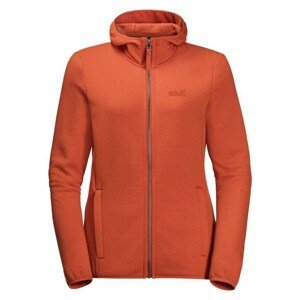 JACK WOLFSKIN Outdoorová bunda 'Natori'  tmavooranžová