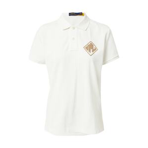 Polo Ralph Lauren Tričko  biela / hnedá