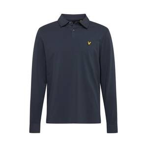 Lyle & Scott Tričko  tmavomodrá / čierna / zlatá