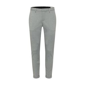 TOM TAILOR DENIM Chino nohavice  sivá melírovaná