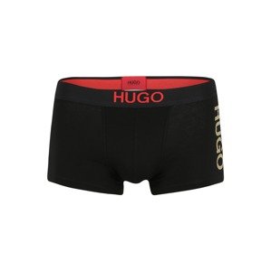 HUGO Boxerky 'EXCITE'  čierna / červená / kapučíno