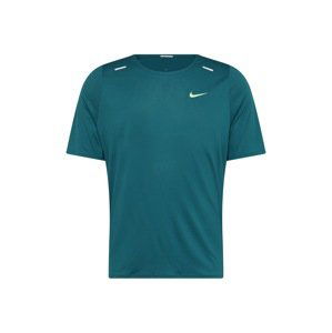 NIKE Funkčné tričko 'Rise 365 Wild Run'  neónovo žltá / biela / pastelovo modrá