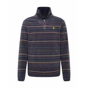 Lyle & Scott Sveter 'Fairisle'  tmavomodrá / zmiešané farby