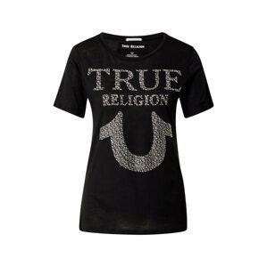 True Religion Tričko  čierna