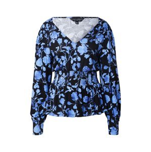 Dorothy Perkins Bluse  modrá / čierna