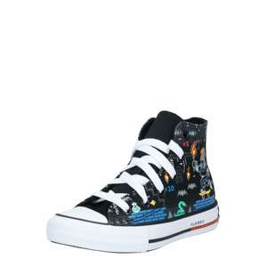 CONVERSE Tenisky 'Chuck Taylor All Star'  čierna / kráľovská modrá / oranžová / žltá / sivá