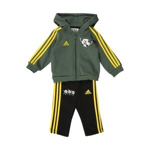 ADIDAS PERFORMANCE Športový úbor  žltá / olivová / čierna / biela