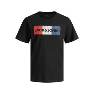 Jack & Jones Junior Tričko  modrá / červená / čierna / biela