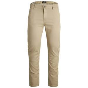 JACK & JONES Chino nohavice 'Marco Fred'  farba ťavej srsti