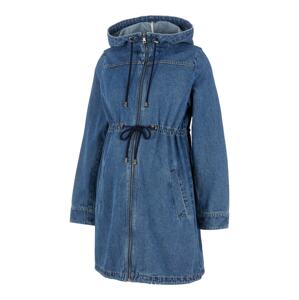 MAMALICIOUS Prechodná parka  modrá denim