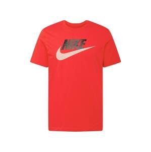 Nike Sportswear Tričko  čierna / červená / telová