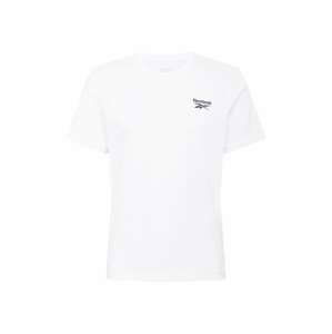 REEBOK Funkčné tričko  biela / sivá