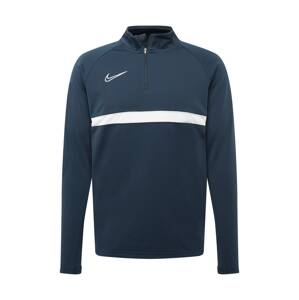 NIKE Športová mikina 'Academy'  námornícka modrá / biela